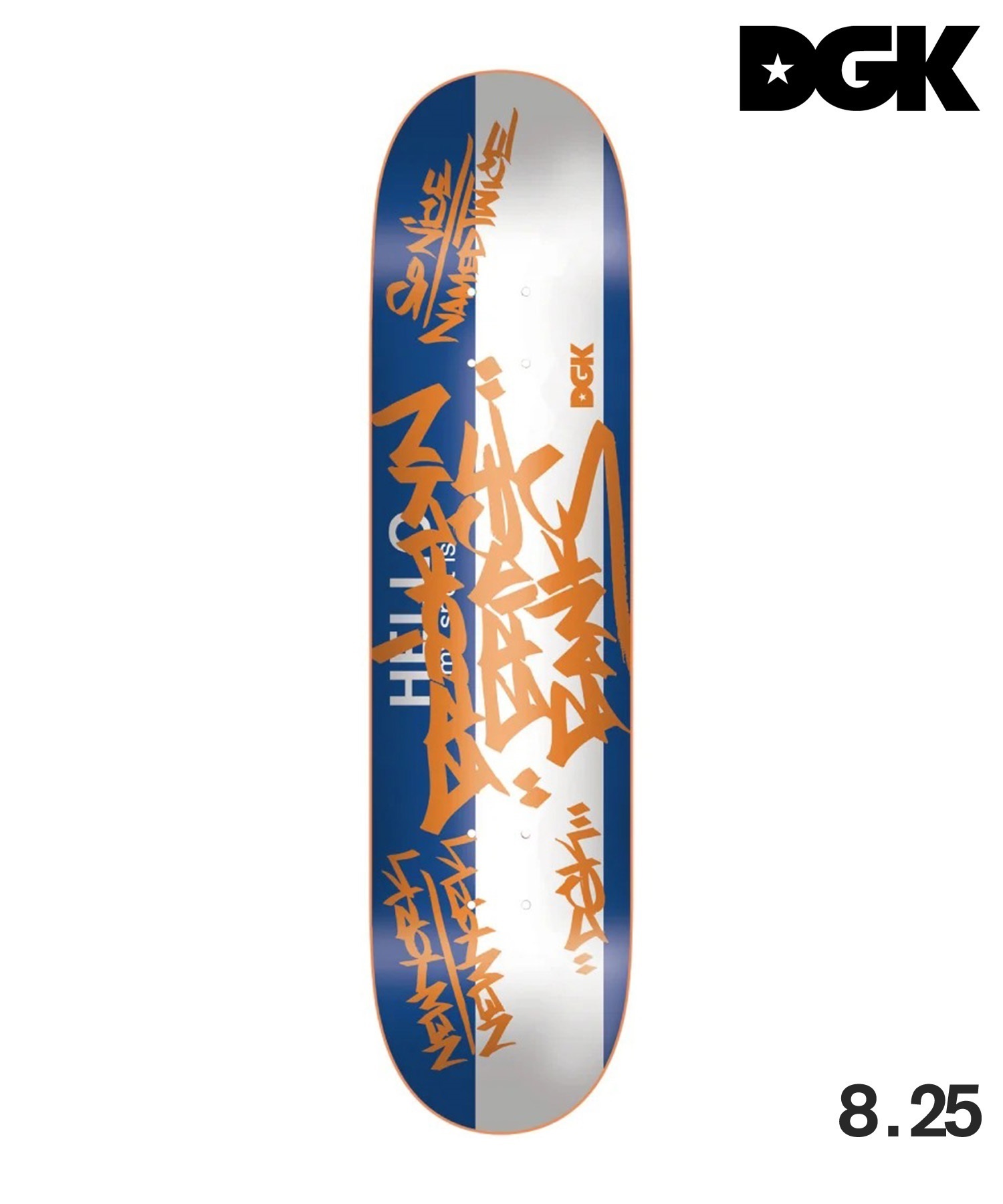 DGK ディージーケー MY SPOT IS BROOKLYN BANKS スケートボード デッキ