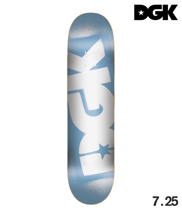DGK ディージーケー OG LOGO LBLUE 子供 スケートボード デッキ 7.25 インチ 初心者 キッズ おすすめ
