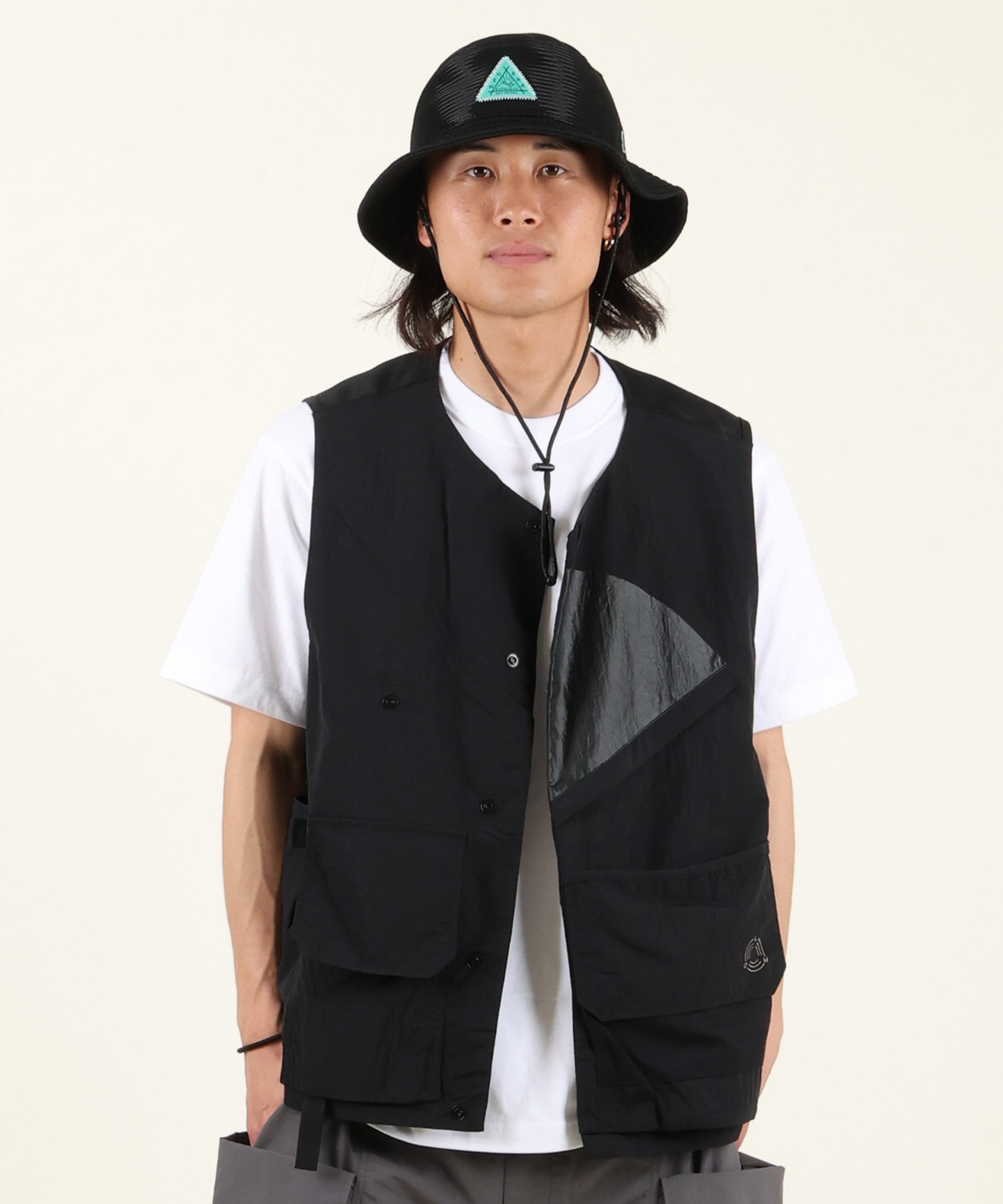 DEAR LAUREL ディアローレル ベスト メンズ 撥水 LOM-VERSATILE VEST