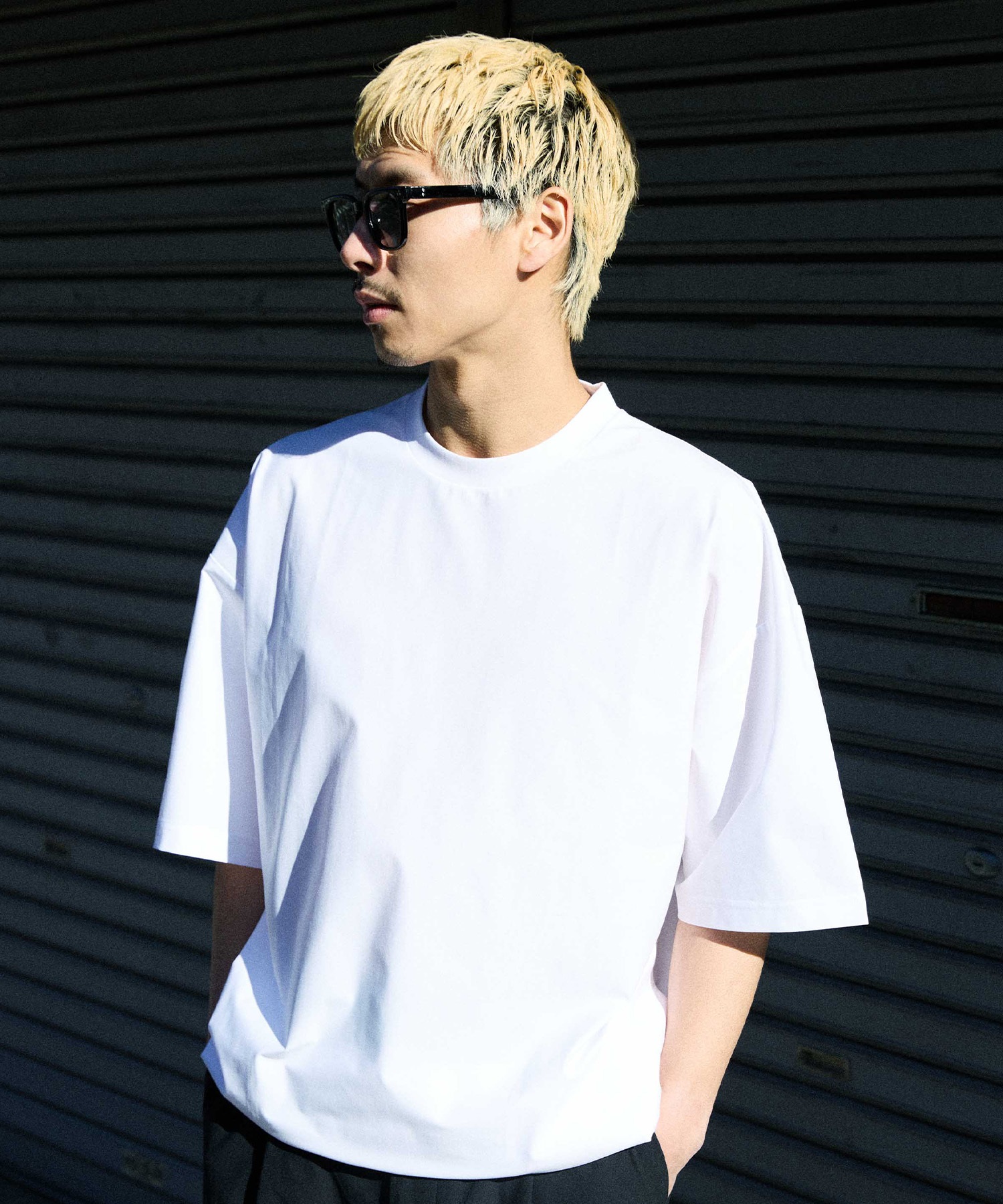 DEAR LAUREL ディアローレル 半袖 Tシャツ メンズ EPIX STRING DL26S-2101(WHT-M)