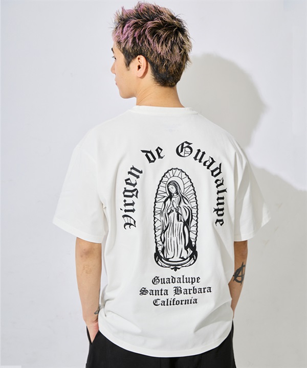 DEAR LAUREL ディアローレル 半袖 Tシャツ メンズ バックプリント LETTER SOUL MARIA DL26S-2103