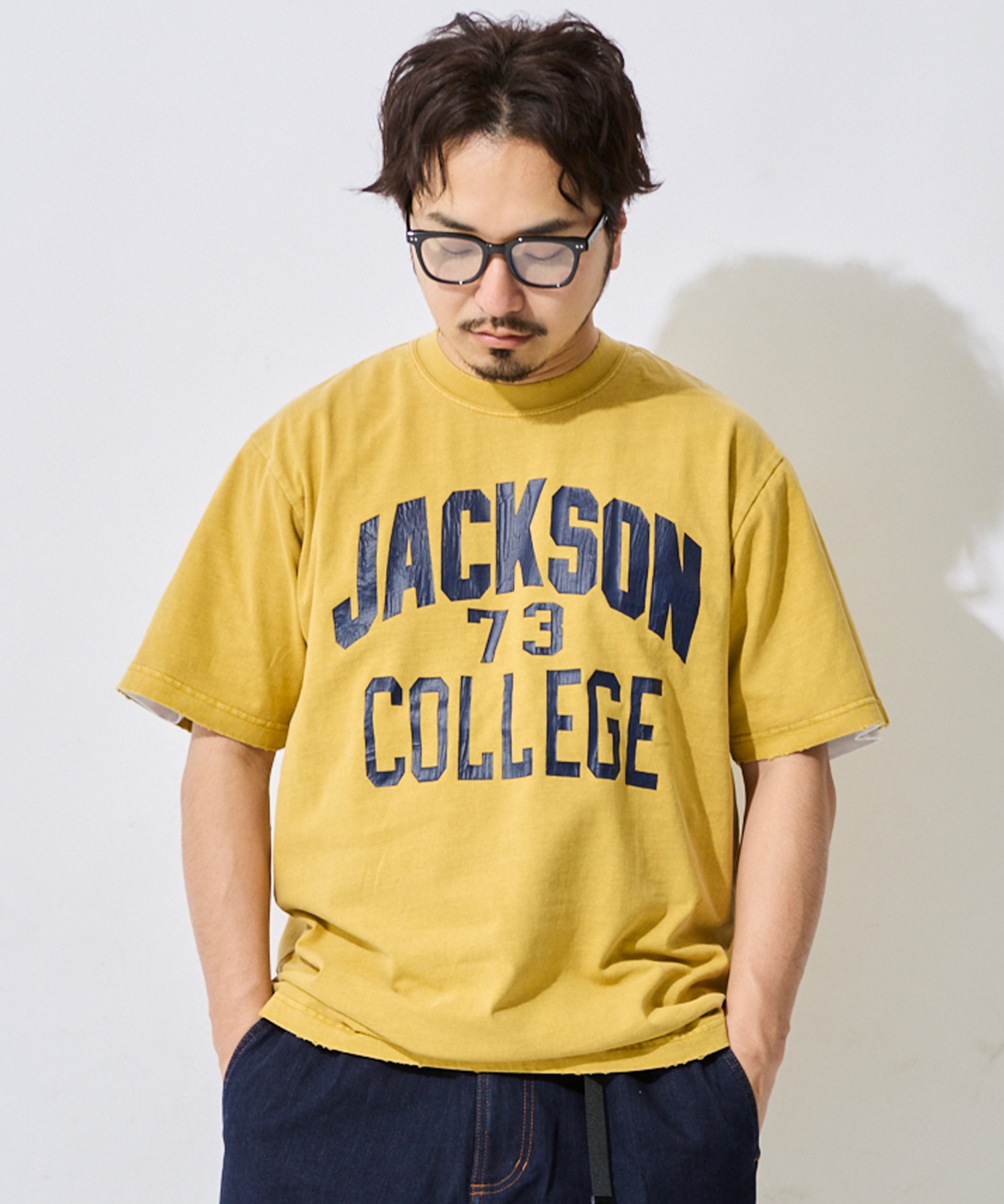 DEAR LAUREL ディアローレル × ジャクソンマティス 半袖 Tシャツ