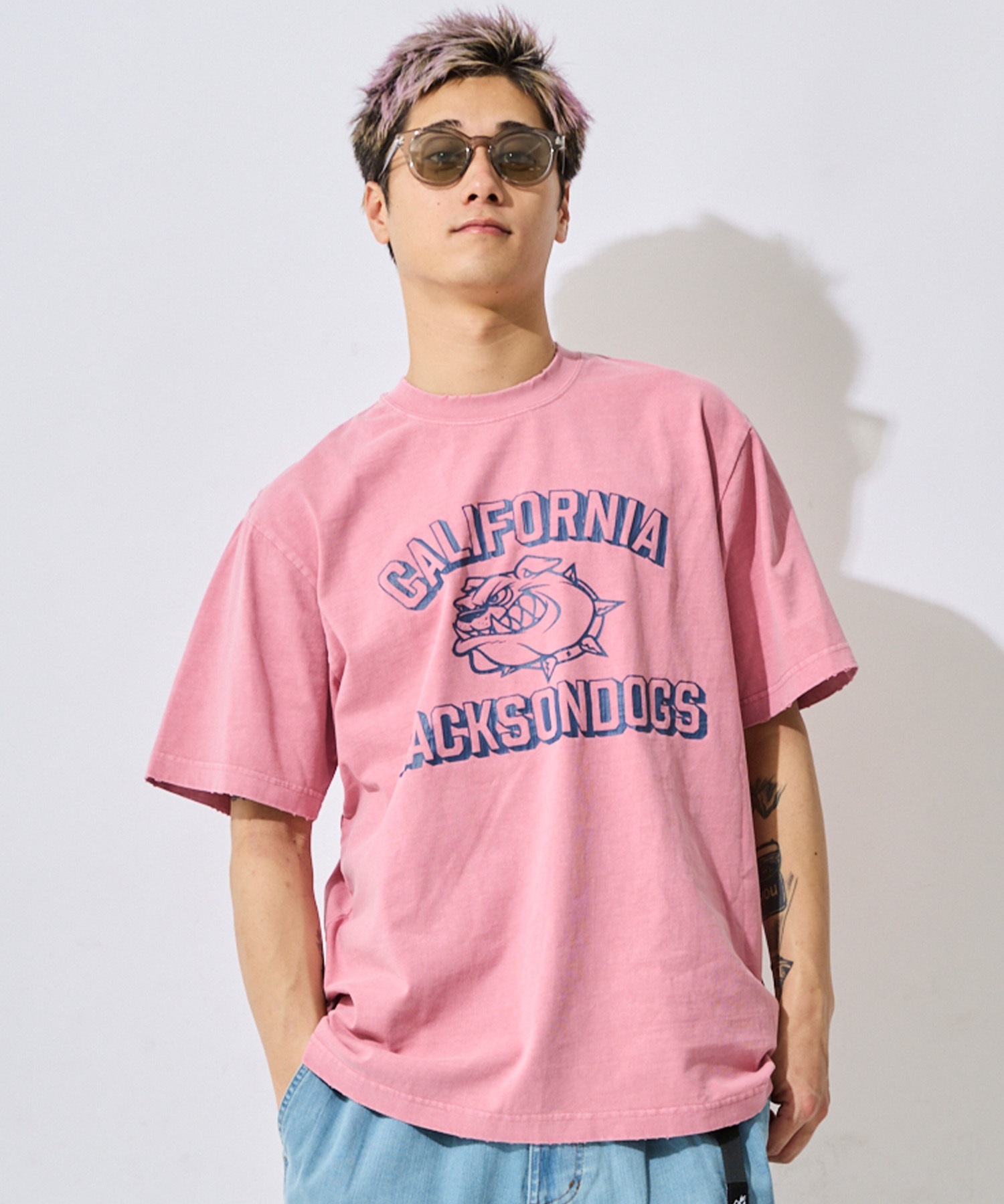 DEAR LAUREL ディアローレル × ジャクソンマティス 半袖 Tシャツ