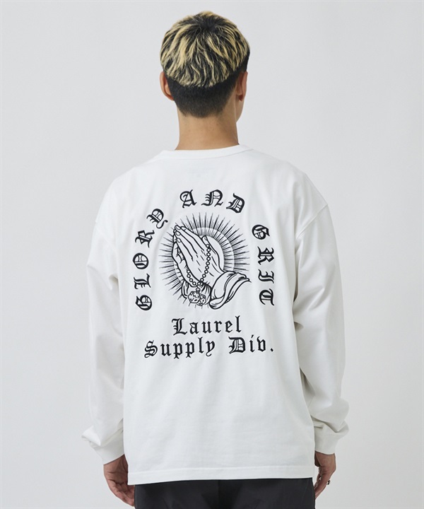 DEAR LAUREL ディアローレル 長袖 Tシャツ ロンT メンズ バックプリント DL26F-2202