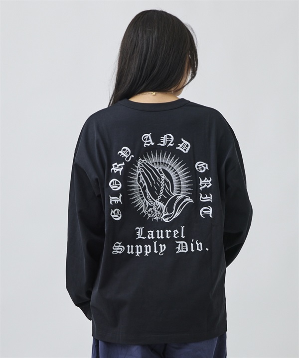 DEAR LAUREL ディアローレル 長袖 Tシャツ ロンT メンズ バックプリント DL26F-2202