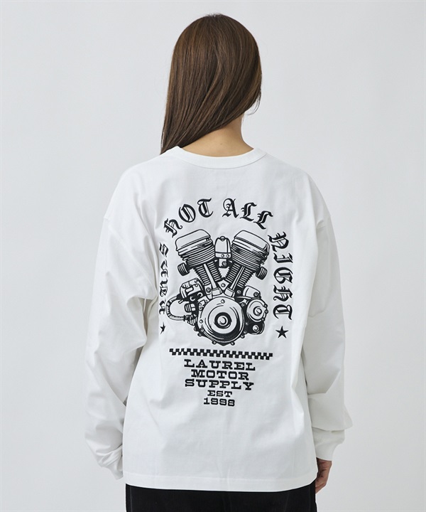 DEAR LAUREL ディアローレル 長袖 Tシャツ ロンT メンズ バックプリント DL26F-2203