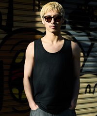 DEAR LAUREL ディアローレル タンクトップ メンズ HIGH COOL TANK DL26S-2301(BLK-M)