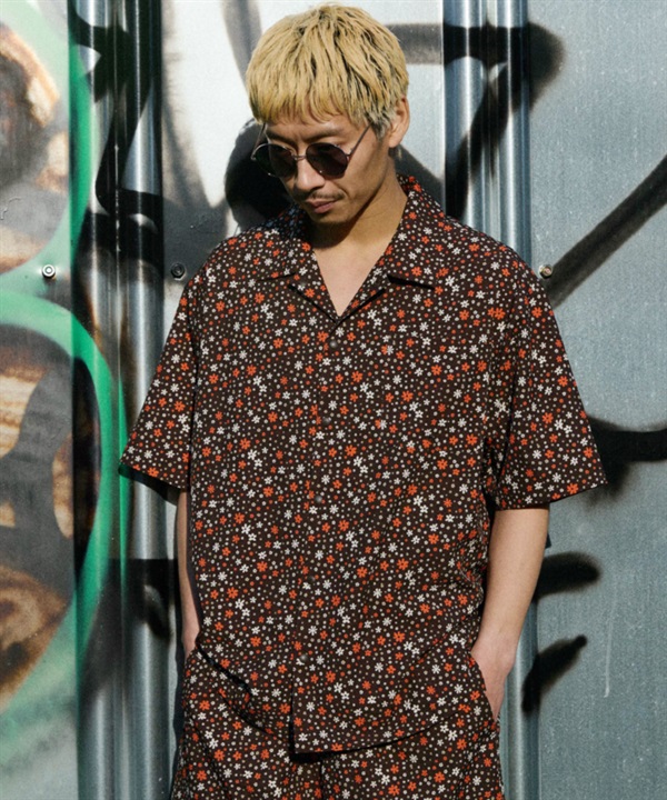 DEAR LAUREL ディアローレル 半袖 シャツ メンズ 水陸両用 VACATION SHIRT DL26S-2403