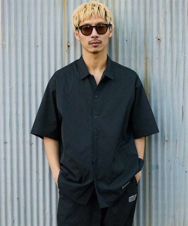 DEAR LAUREL ディアローレル 半袖 シャツ メンズ セットアップ対応 SHORE TECH SS SHIRT DL26S-2402