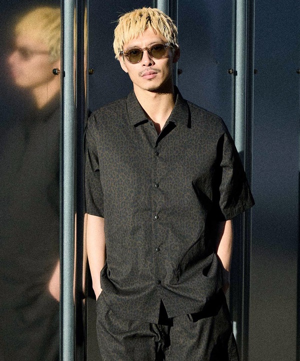 DEAR LAUREL ディアローレル 半袖 シャツ メンズ セットアップ対応 SHORE TECH SS SHIRT DL26S-2402