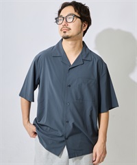 DEAR LAUREL ディアローレル 半袖 シャツ メンズ シンプル D26S2401(CHA-M)