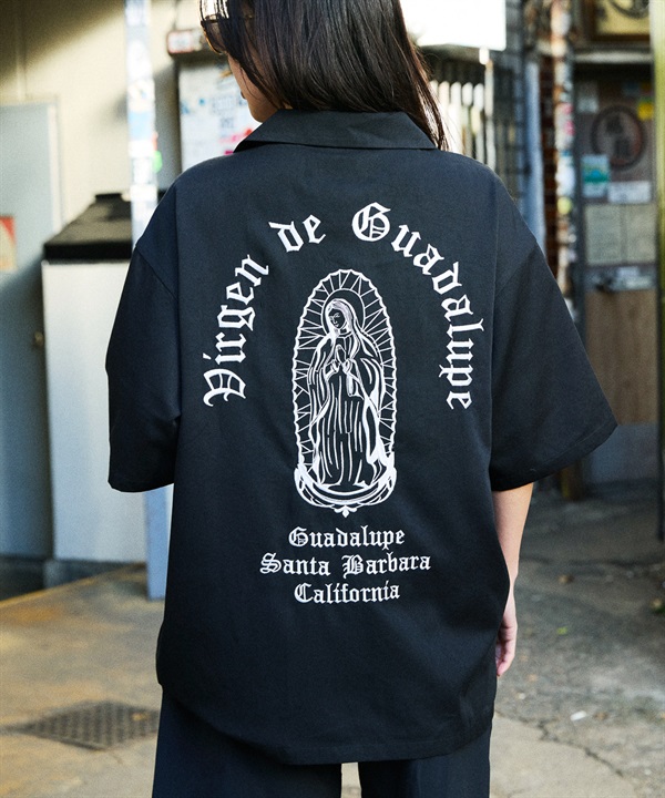 DEAR LAUREL ディアローレル 半袖 シャツ メンズ LETTER SOUL MARIA SHIRT DL26S-2404