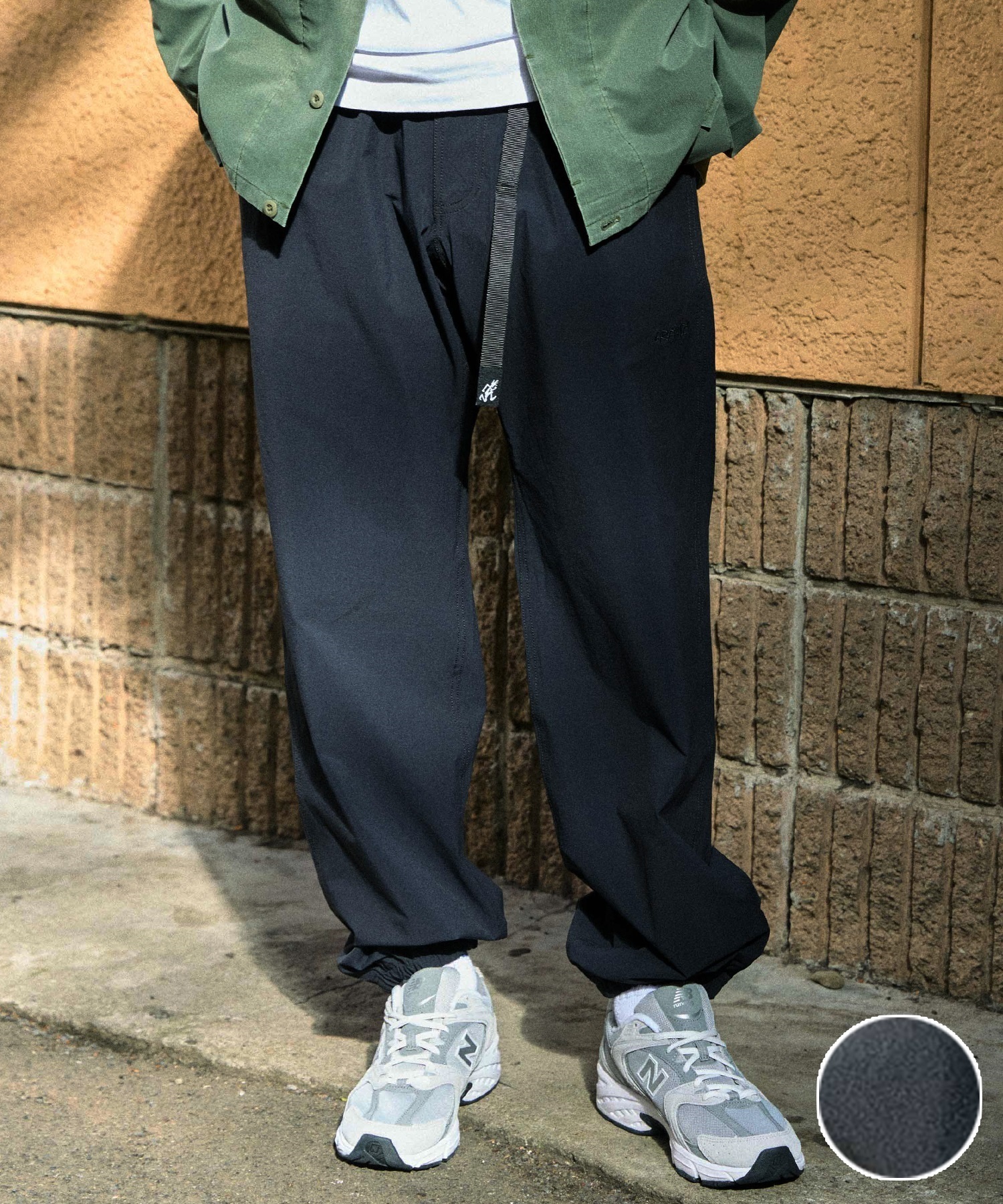 DEAR LAUREL ディアローレル × GRAMICCI グラミチ ロングパンツ メンズ コラボ GMP6-S2064 ムラサキスポーツ限定(GRY-M)