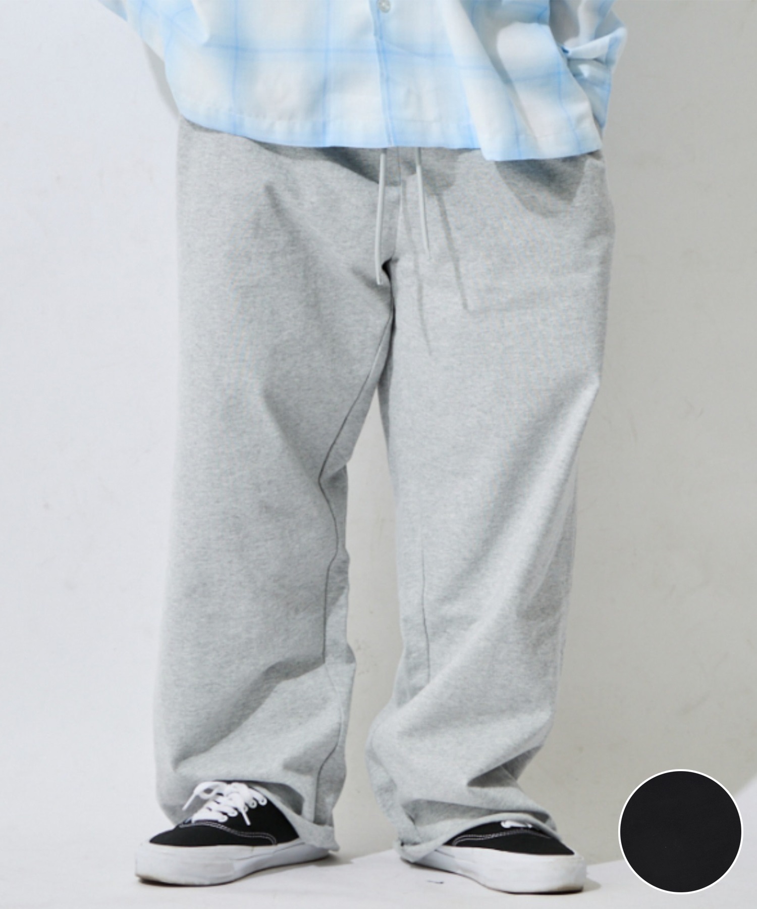 DEAR LAUREL ディアローレル ロングパンツ メンズ ロンパン URBAN SWEAT PANTS DL26S-3106(BLK-M)