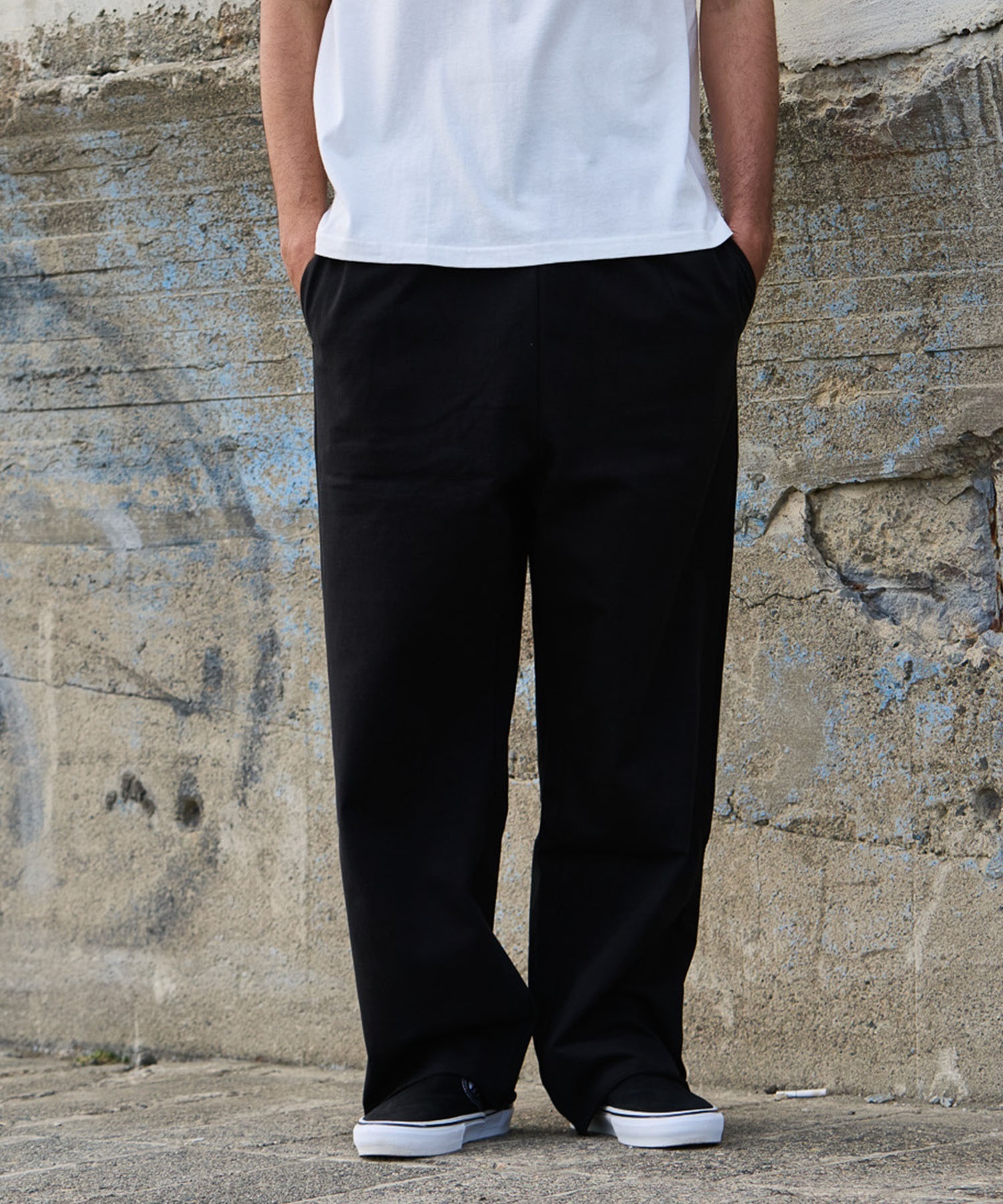 DEAR LAUREL ディアローレル ロングパンツ メンズ ロンパン URBAN SWEAT PANTS DL26S-3106(BLK-M)