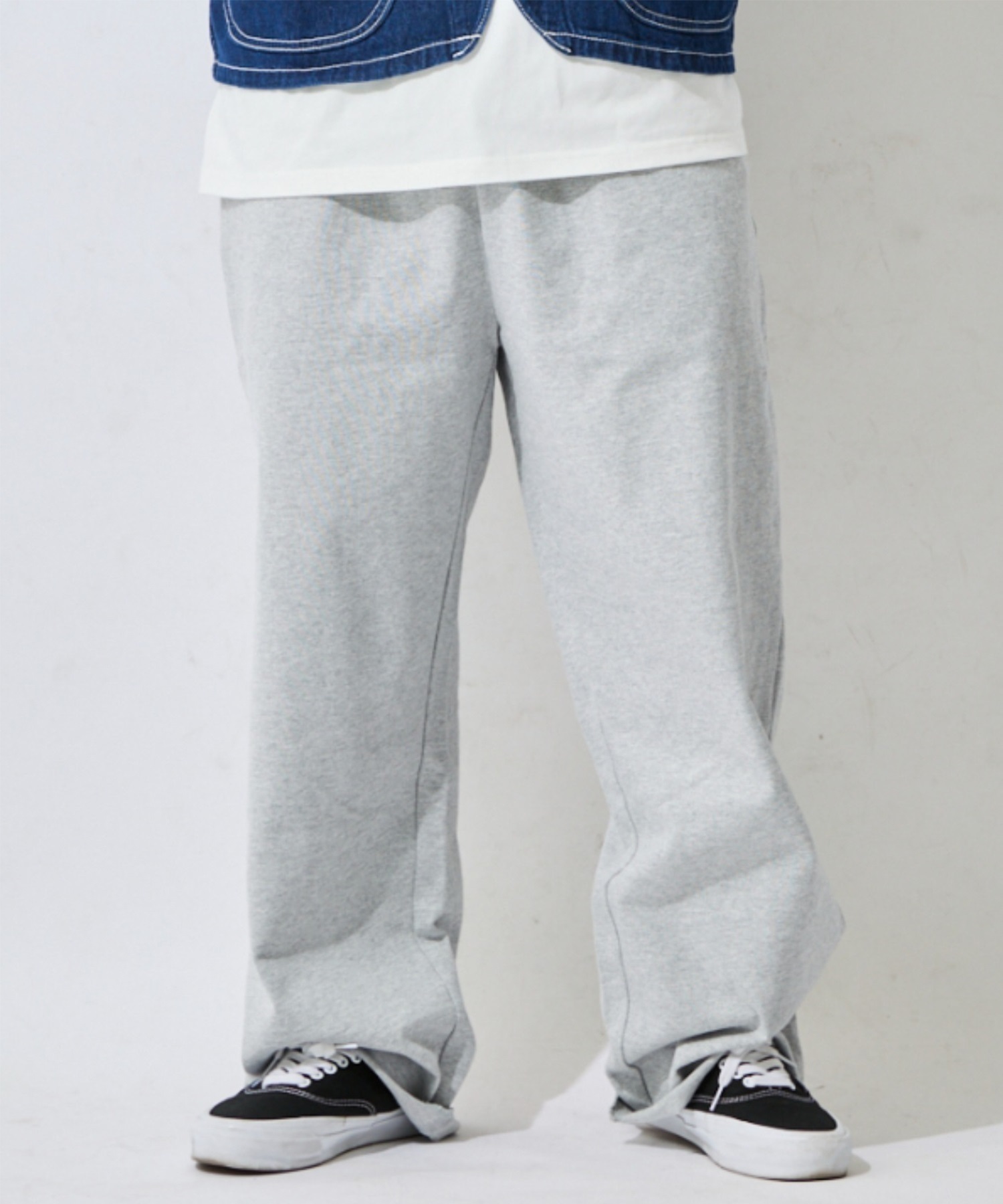 DEAR LAUREL ディアローレル ロングパンツ メンズ ロンパン URBAN SWEAT PANTS DL26S-3106(GRY-M)