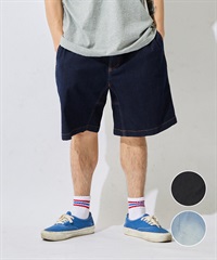 DEAR LAUREL ディアローレル ハーフパンツ ショートパンツ メンズ シンプル DENIM LOOSE SHORT GMP6-S2067(BLU-M)