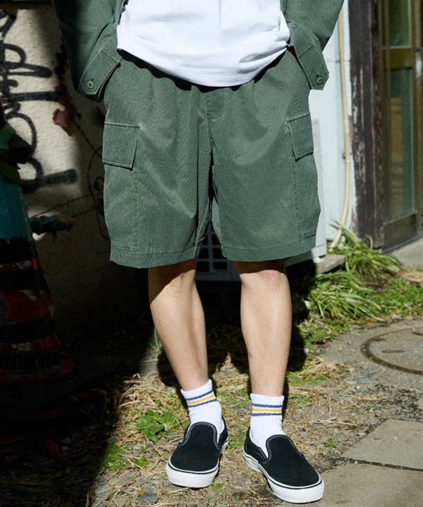 DEAR LAUREL ディアローレル ハーフパンツ ショートパンツ メンズ DOT DOBBY CARGO SHORTS DL26S-3303
