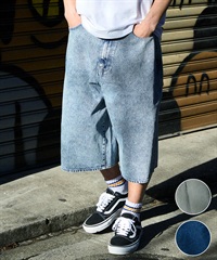DEAR LAUREL ディアローレル ハーフパンツ ショートパンツ メンズ ショーツ DNM BAGGY SHORTS DL26S-3305(BLK-M)