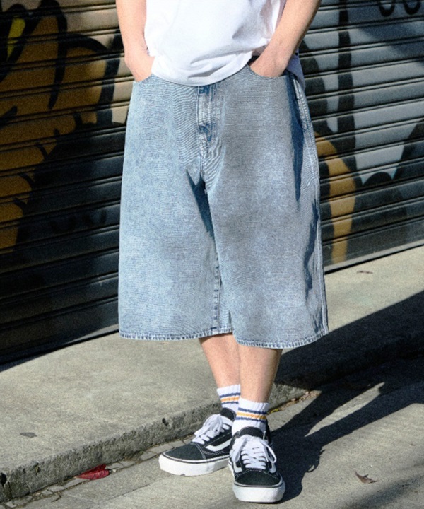 DEAR LAUREL ディアローレル ハーフパンツ ショートパンツ メンズ ショーツ DNM BAGGY SHORTS DL26S-3305