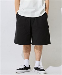 DEAR LAUREL ディアローレル ハーフパンツ ショートパンツ メンズ ショーツ BAGGY SWEAT SHORTS DL26S-3307(BLK-M)