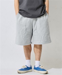 DEAR LAUREL ディアローレル ハーフパンツ ショートパンツ メンズ ショーツ BAGGY SWEAT SHORTS DL26S-3307(GRY-M)