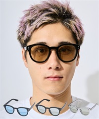 DEAR LAUREL ディアローレル サングラス メンズ レディース 調光 偏光 LIOR DL2956(BK-BL-ONE)