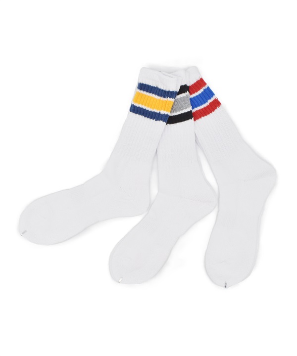 DEAR LAUREL ディアローレル ソックス 靴下 メンズ ハイソックス LINE HIGH SOCKS DL6S31-2303