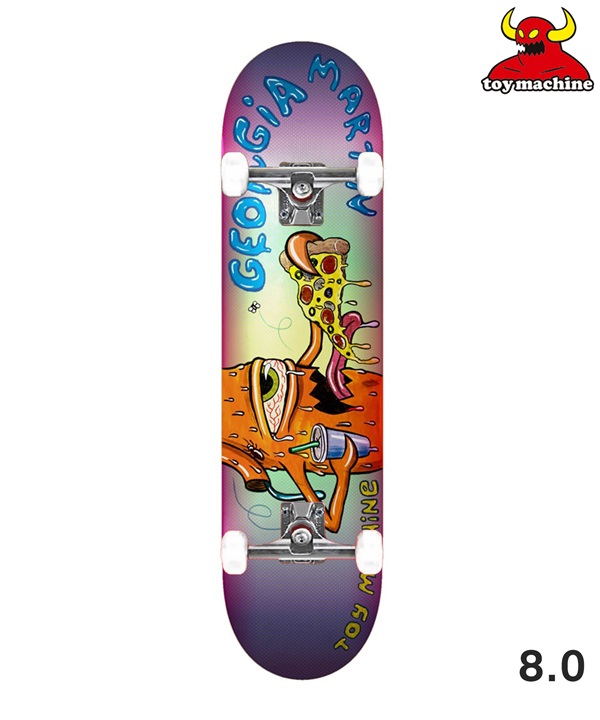TOY MACHINE トイマシーン MARTIN PIZZA C26003 スケートボード