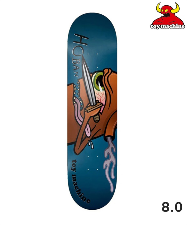 TOY MACHINE トイマシーン HOBAN VENGEANCE D1303 スケートボード