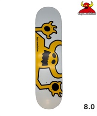 TOY MACHINE トイマシーン OG MONSTER D1306 ホワイト スケートボード