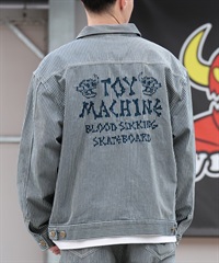 TOY MACHINE トイマシーン アウター メンズ デニム ジャケット MTMPGJK1(HCRY-M)