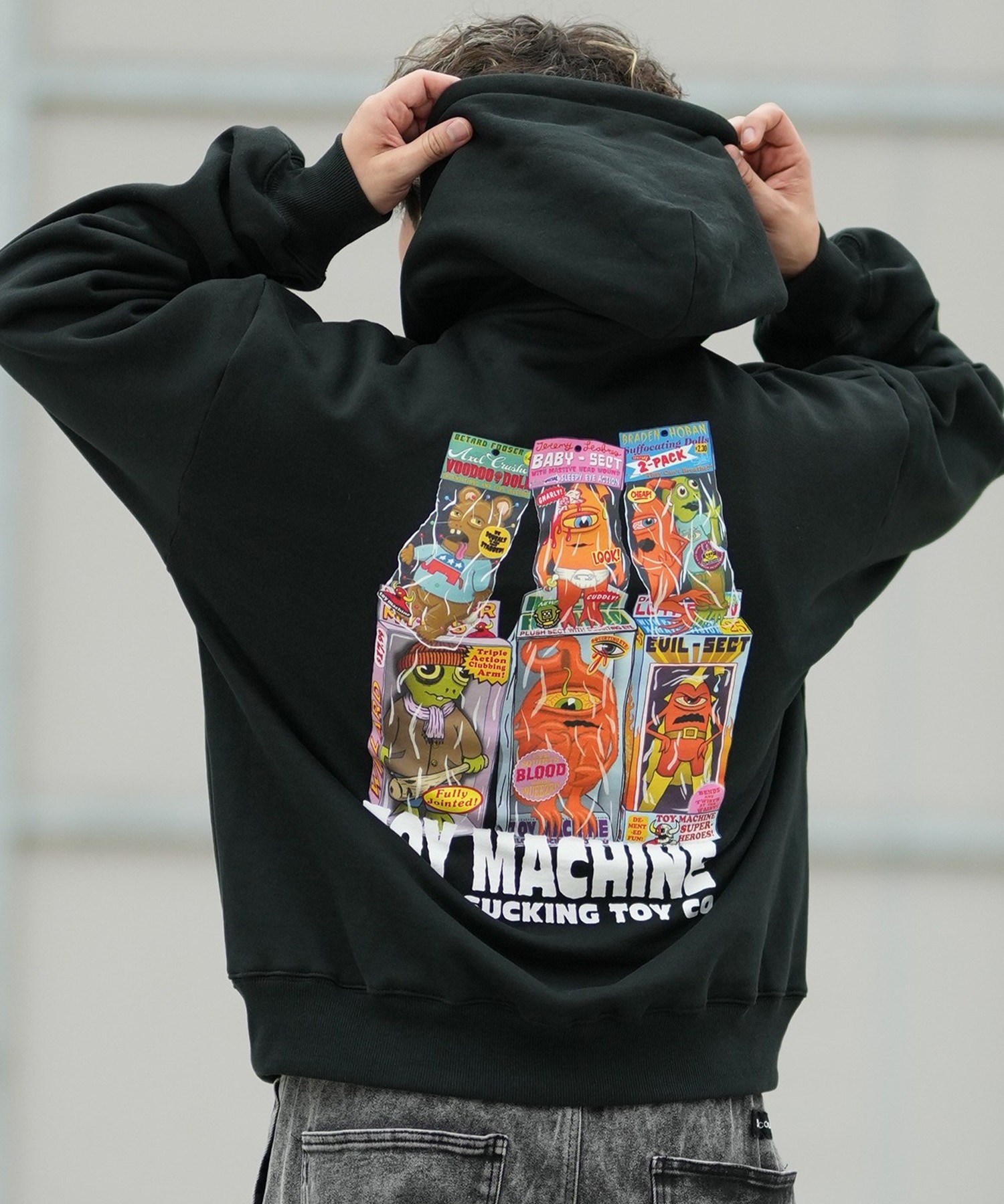 TOY MACHINE トイマシーン プルオーバー パーカー フーディー メンズ
