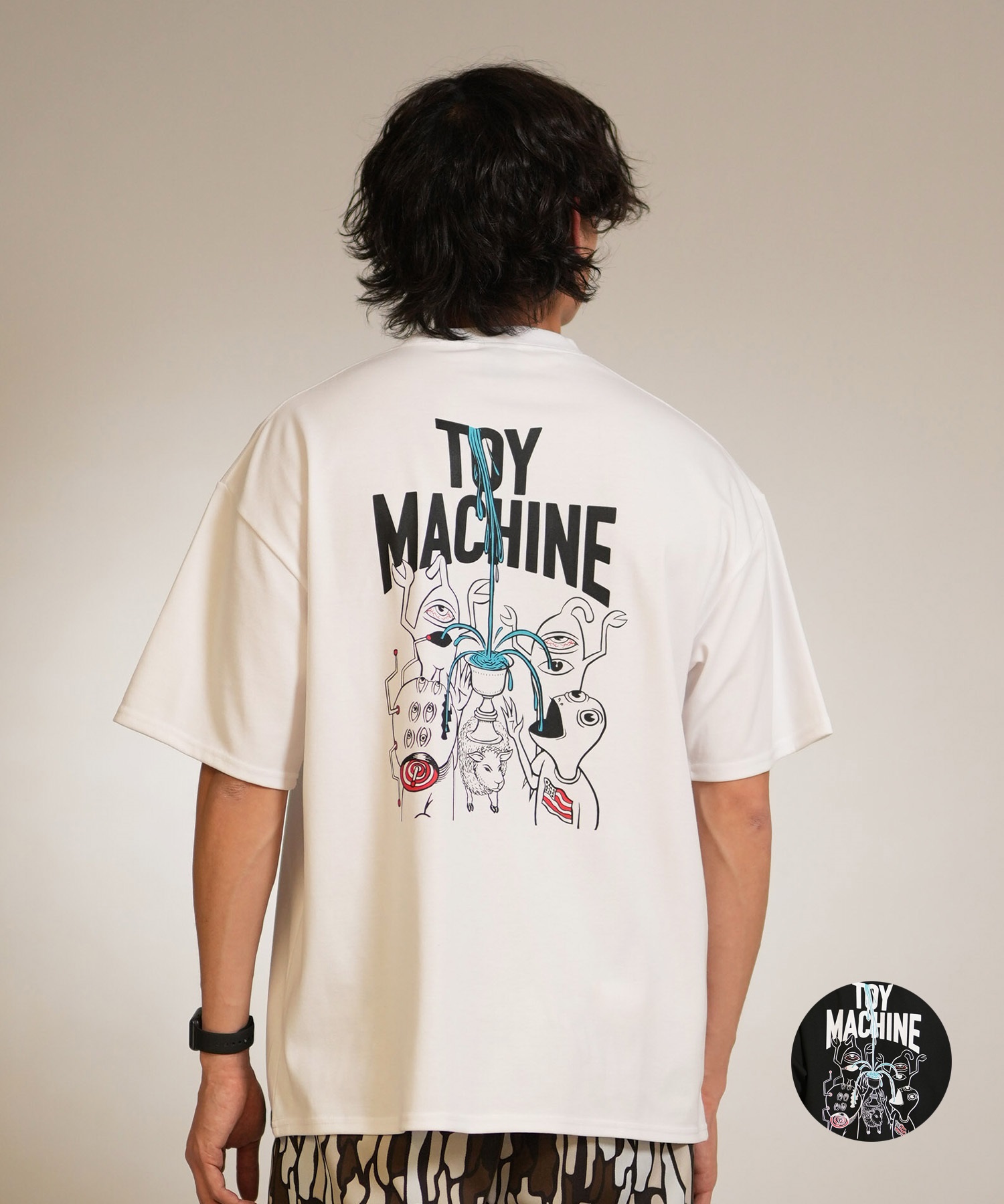 TOY MACHINE トイマシーン 半袖 Tシャツ メンズ バックプリント BLOOD