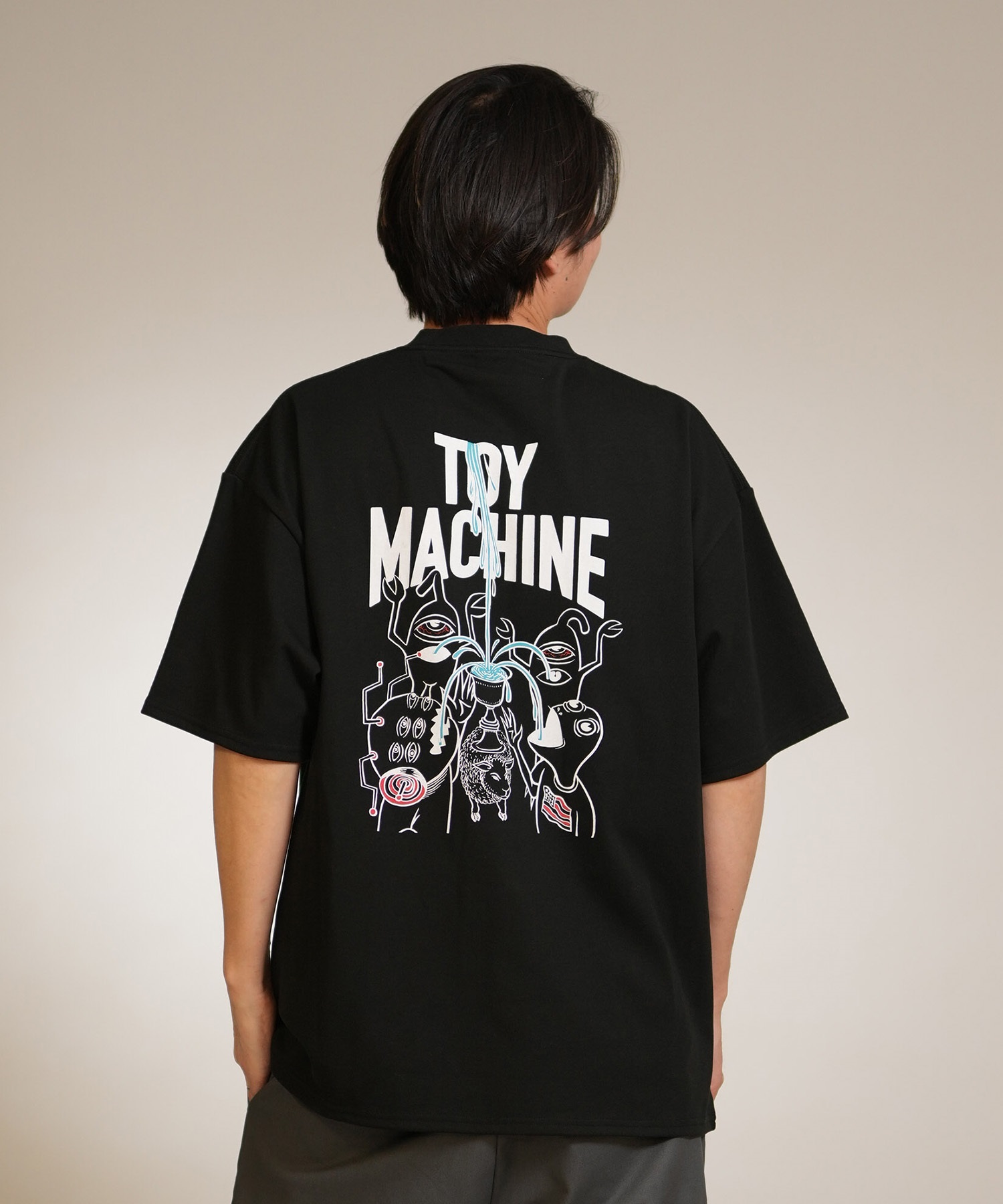 TOY MACHINE トイマシーン 半袖 Tシャツ メンズ バックプリント BLOOD