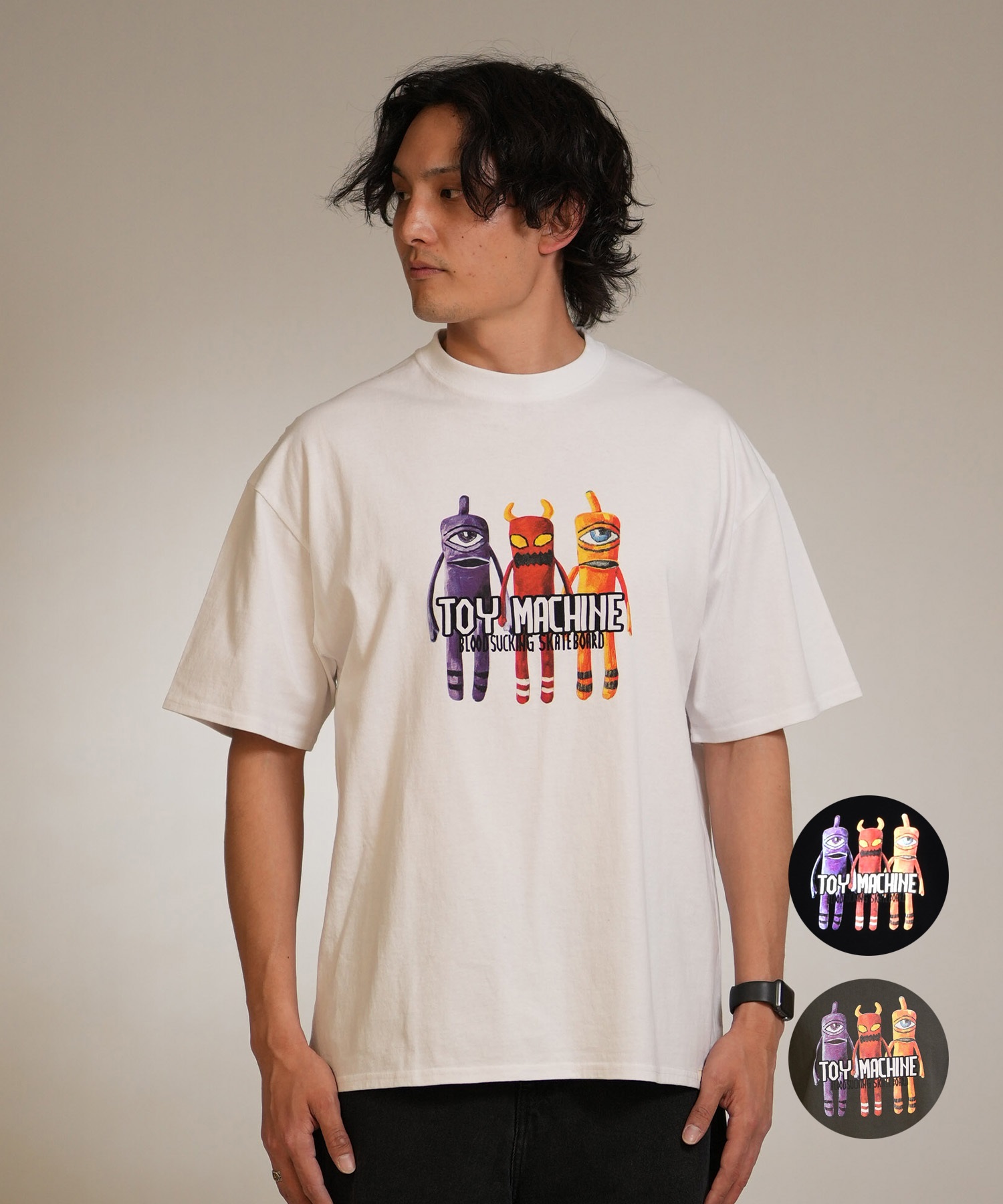 TOY MACHINE トイマシーン 半袖 Tシャツ メンズ シンプル PUPPET SS