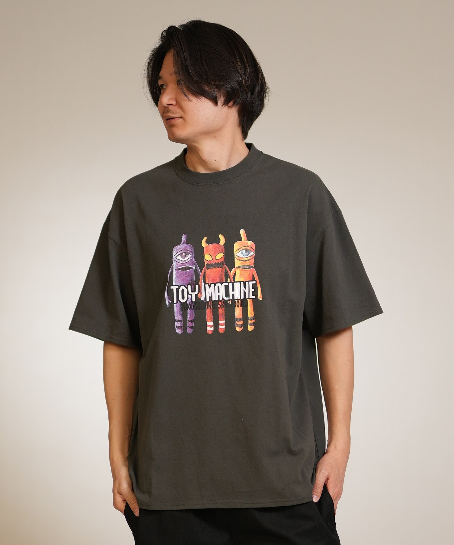 TOY MACHINE トイマシーン 半袖 Tシャツ メンズ シンプル PUPPET SS