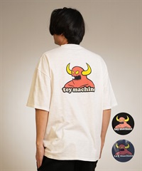 TOY MACHINE トイマシーン 半袖 Tシャツ メンズ バックプリント