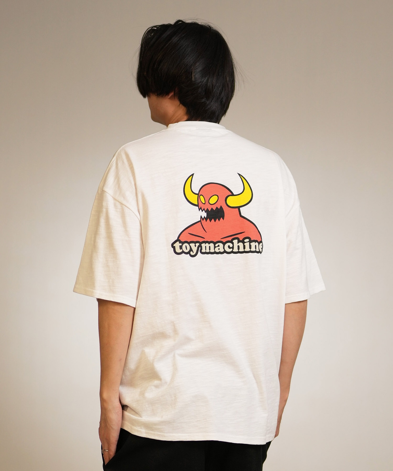TOY MACHINE トイマシーン 半袖 Tシャツ メンズ バックプリント