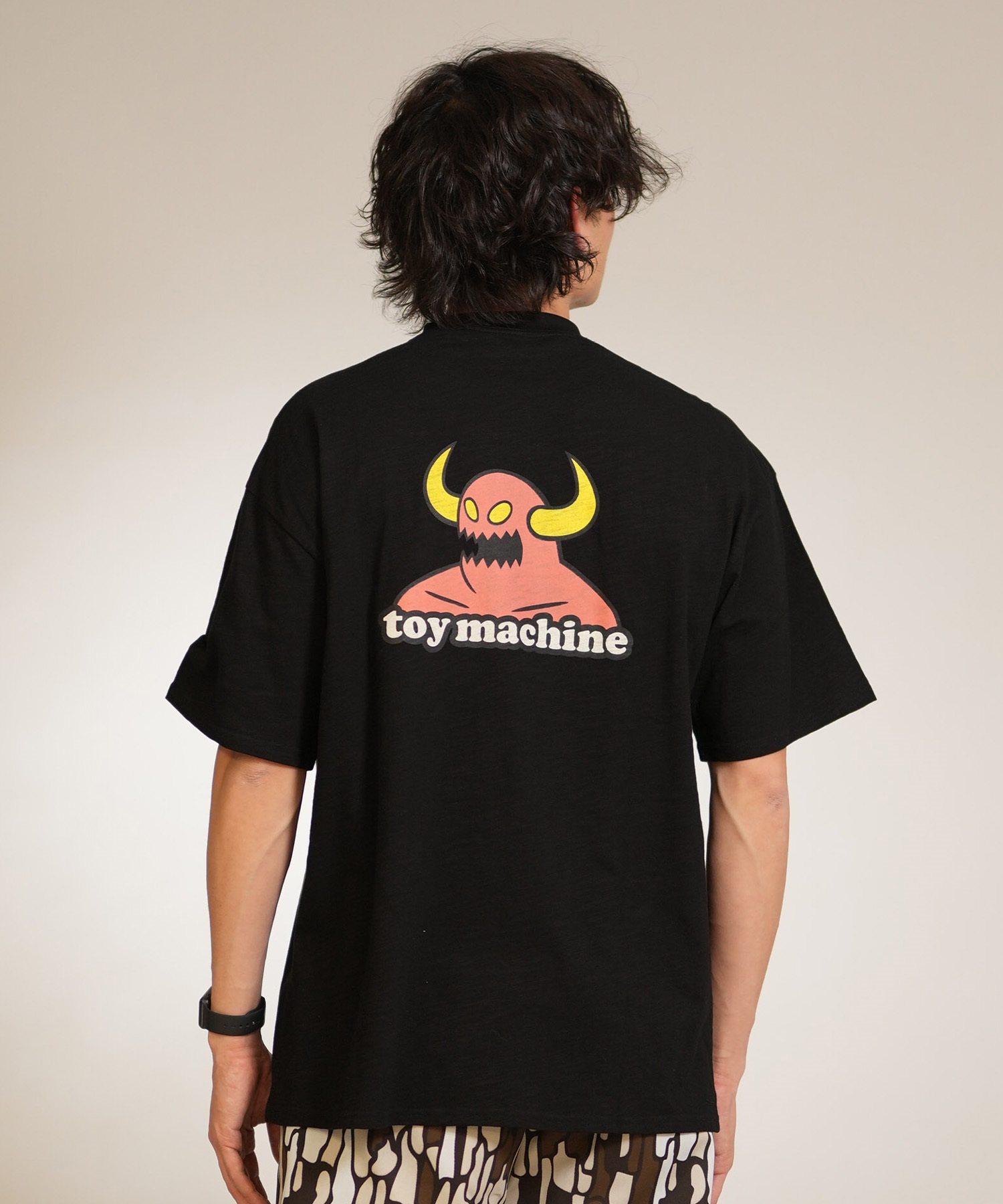 TOY MACHINE トイマシーン 半袖 Tシャツ メンズ バックプリント