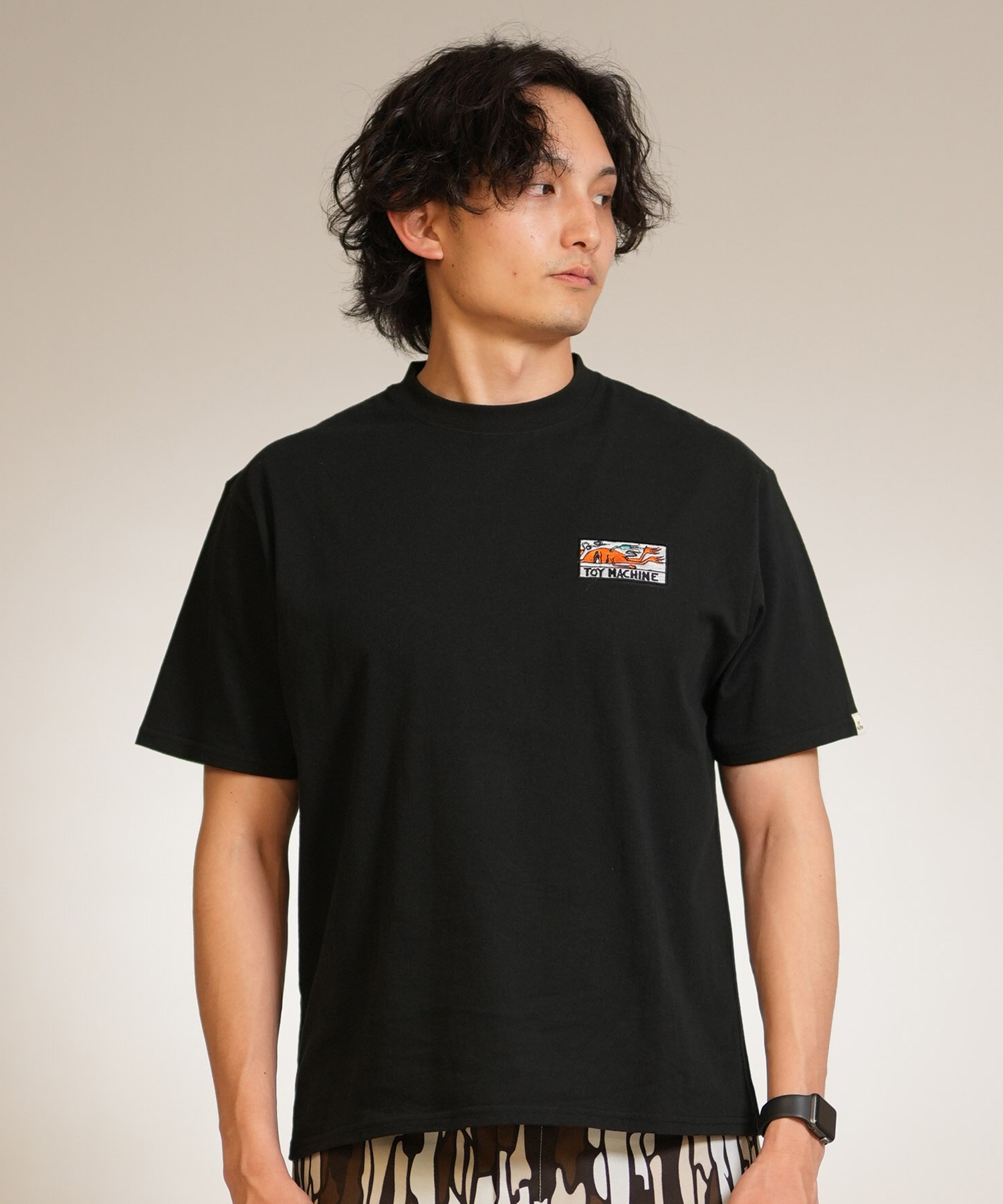 TOY MACHINE トイマシーン 半袖 Tシャツ メンズ シンプル LD SECT EMB
