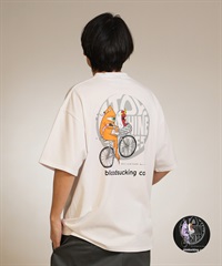 TOY MACHINE トイマシーン 半袖 Tシャツ メンズ バックプリント BIKE
