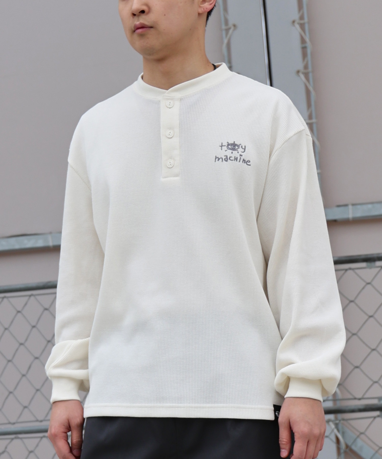 TOY MACHINE トイマシーン 長袖 Tシャツ ロンT メンズ サーマル