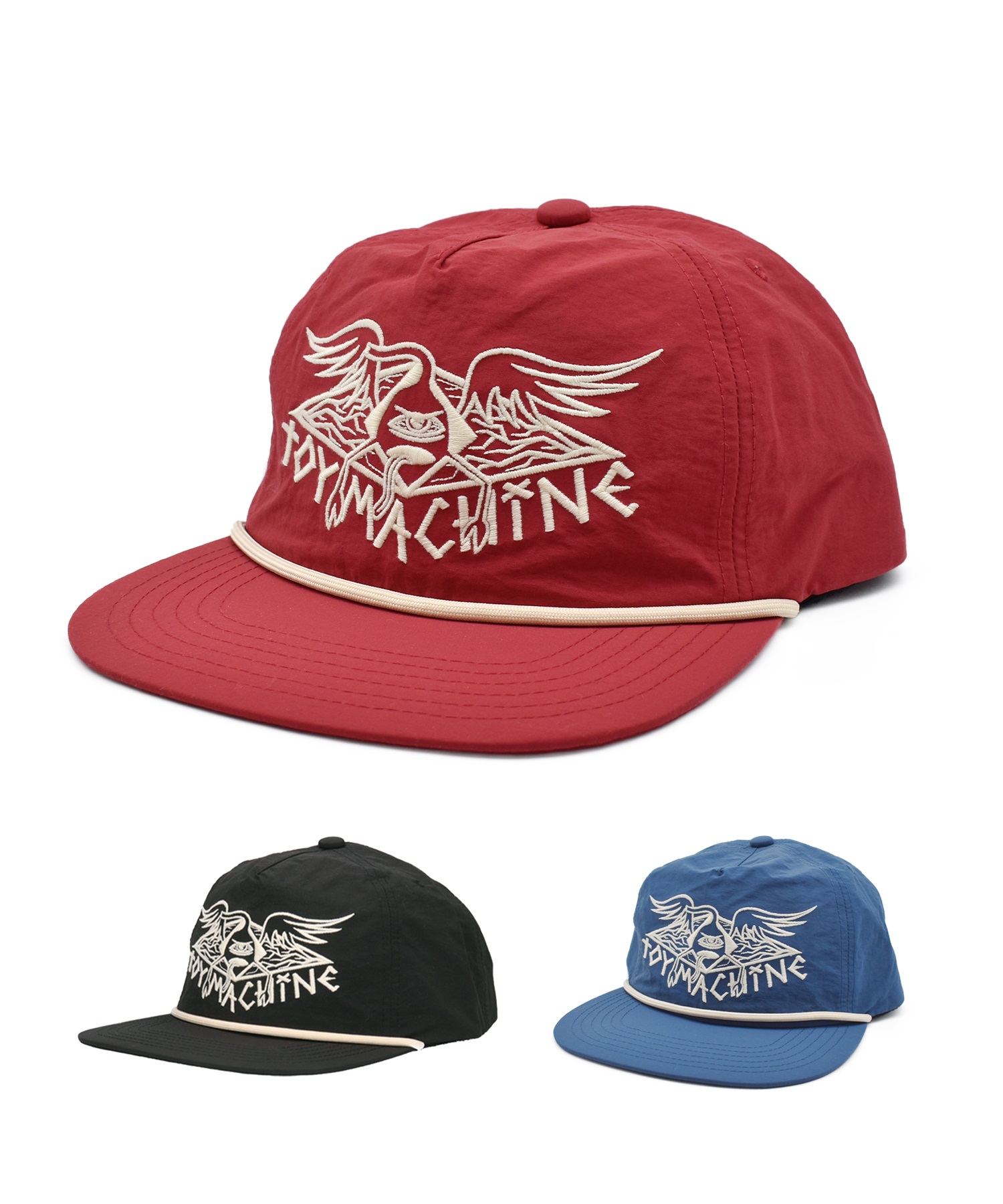 CHOP IT UP キャップ& ultimate trule キャップ TOY MACHINE トイマシーン キャップ TMC SECT NYLON 5P CAP 261045004