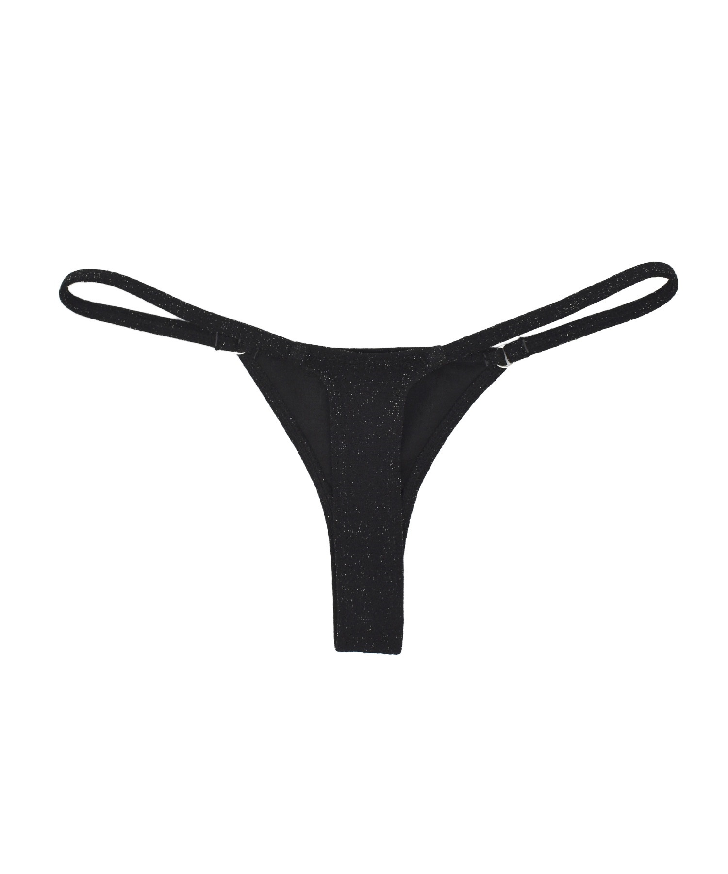 Beach Queen ビーチクイーン 水着 単品 ビキニショーツ レディース Tバック 413980 ムラサキスポーツ限定(BLK-FREE)