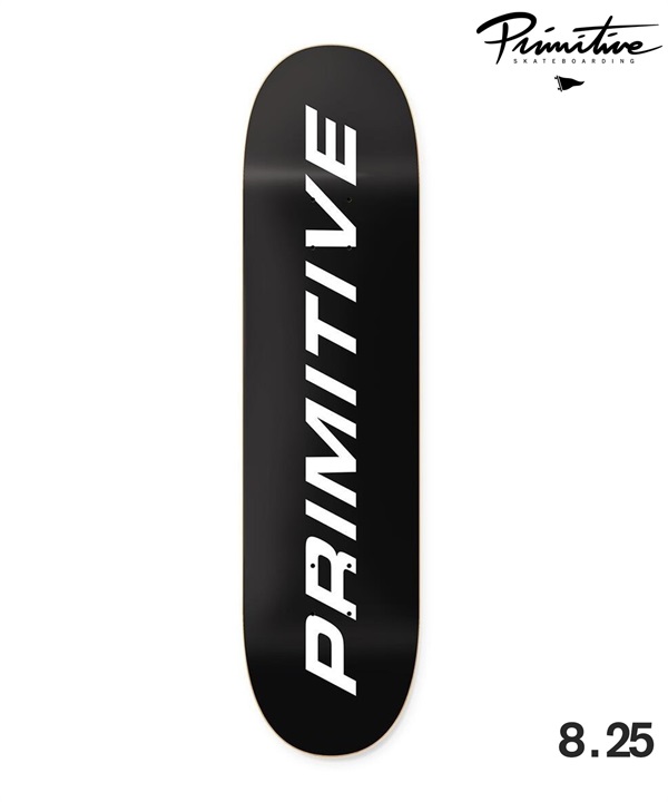 PRIMITIVE プリミティブ スケートボード デッキ 8.12,8.25inch EURO SLANT CORE 初心者 おすすめ