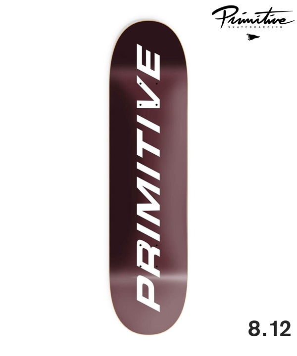 PRIMITIVE プリミティブ スケートボード デッキ 8.12,8.25inch EURO SLANT CORE 初心者 おすすめ