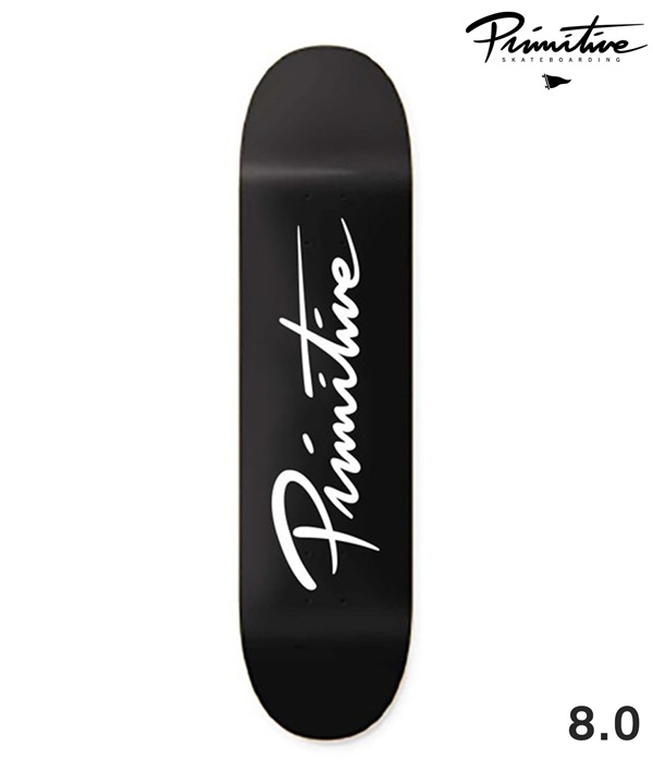 PRIMITIVE プリミティブ スケートボード デッキ 8.0inch NUEVO SCRIPT CORE おすすめ 初心者