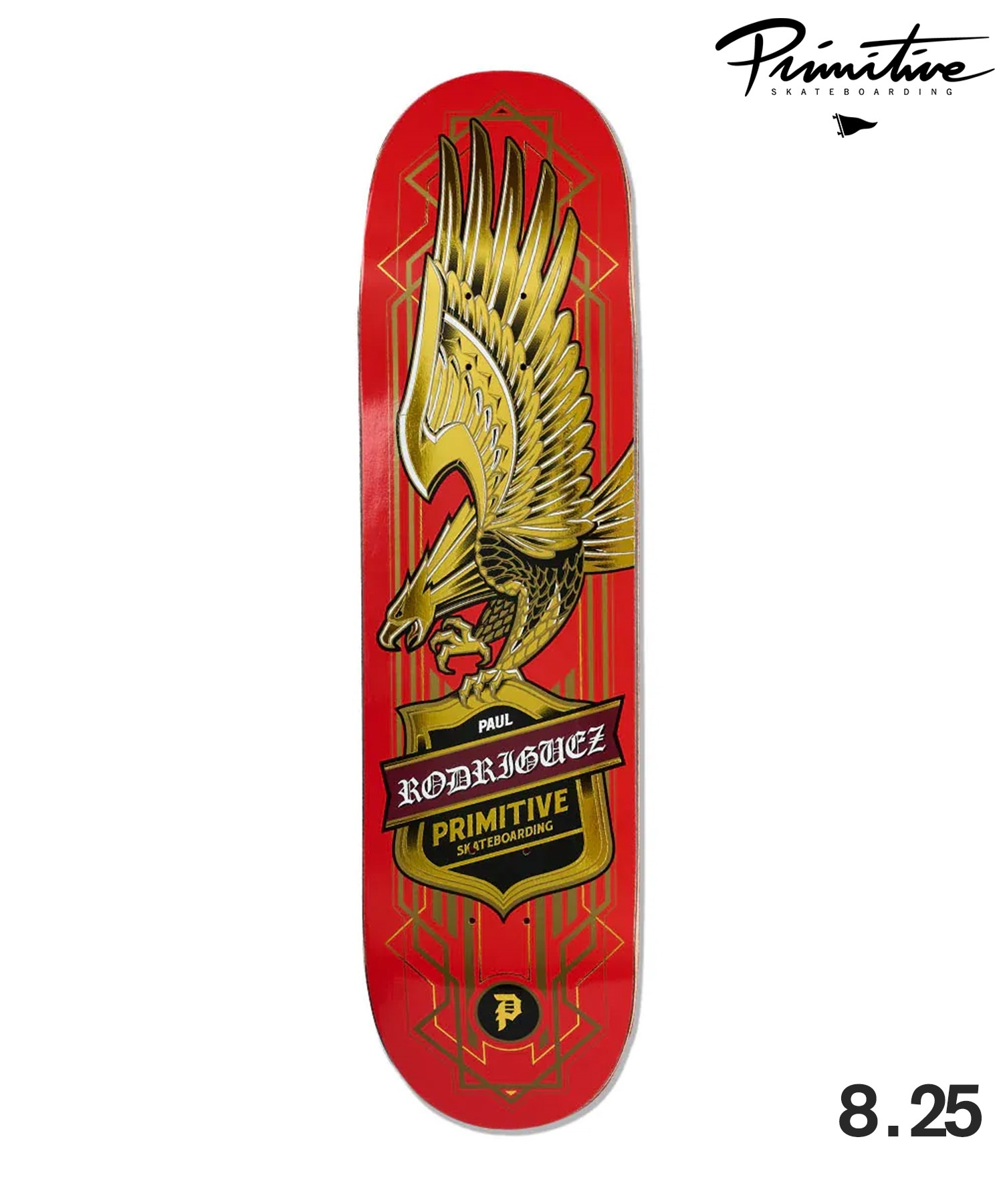 PRIMITIVE プリミティブ スケートボード デッキ 8.25inch RODRIGUEZ