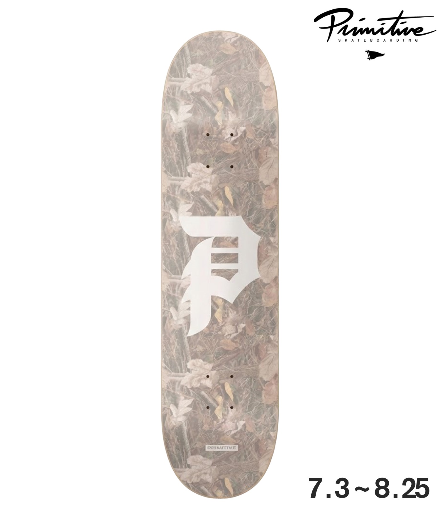 PRIMITIVE プリミティブ スケートボード デッキ 7.3~8.25inch DIRTY P